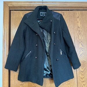 Apt. 9 Women's Dark Green Pea Coat